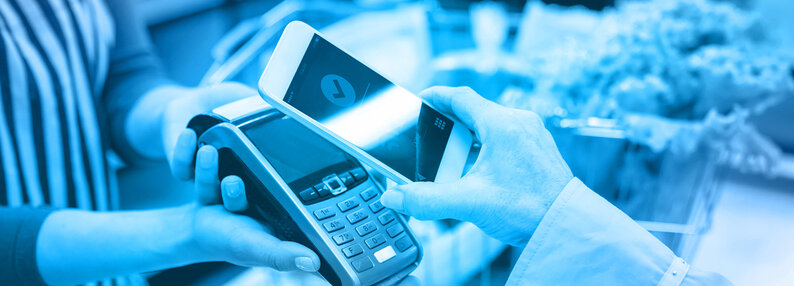 Contactless payment with smartphone